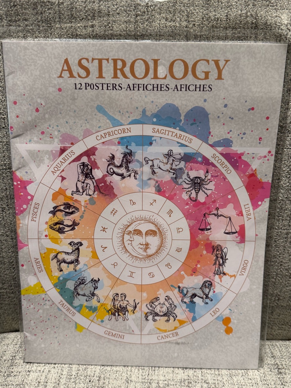 Astrology Zodiac Poster Set